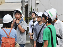 京都府立大学環境サークル施設見学会